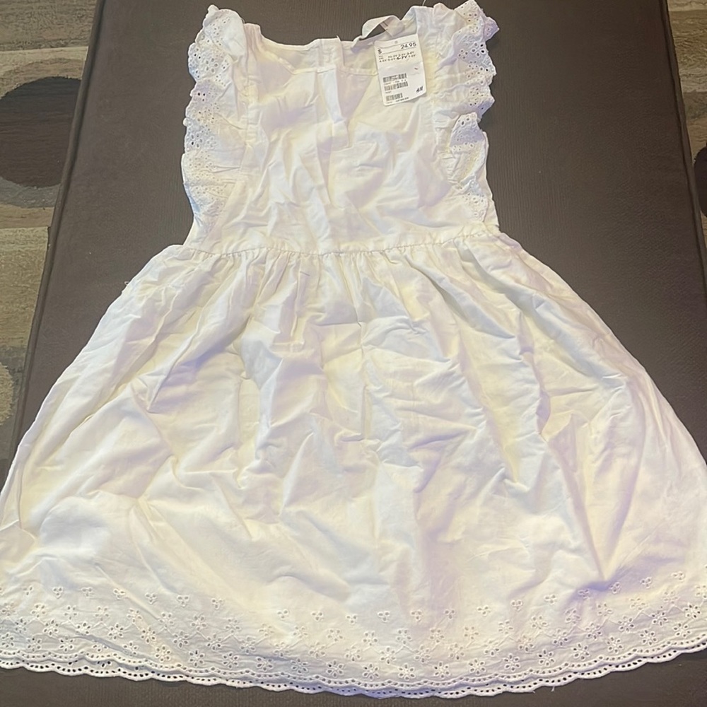 Lace with flowers